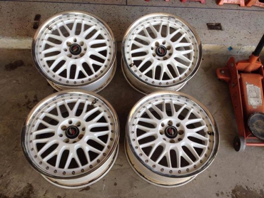 เเม็กมือสอง Lenso ขอบ17 กว้าง7.5 ออฟ40 4/100,4/114