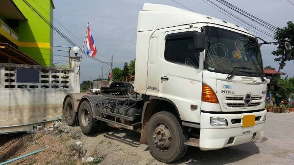 รถบรรทุก 10 ล้อหัวลาก  ยี่ห้อ HINO 500  380 แรงม้า
