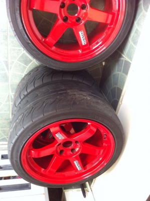 Te37 แดงปี๊ดๆ ราคาถูกๆ VRS import auto part