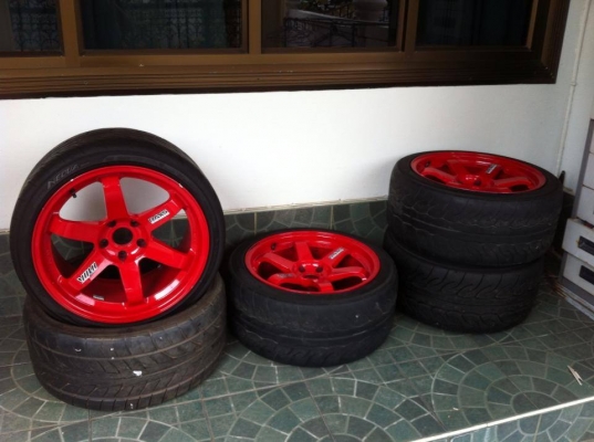 Te37 แดงปี๊ดๆ ราคาถูกๆ VRS import auto part