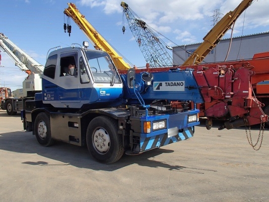 ขายรถเครน 10 ตัน 4 ล้อ Tadano นำเข้าจากญี่ปุ่น
