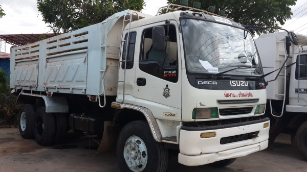 ขายด่วนISUZU DECA 270 ยูโรวัน สองเพลาดั้มสภาพพร้อมใช้โทร 0811838154  0801515451