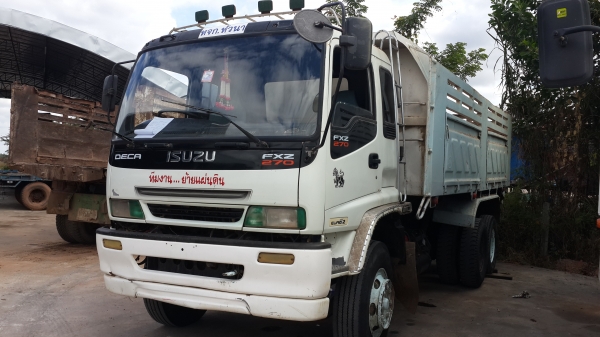 ขายด่วนISUZU DECA 270 ยูโรวัน สองเพลาดั้มสภาพพร้อมใช้โทร 0811838154  0801515451