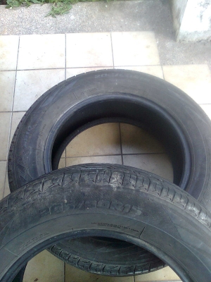 ขายถูกๆยางรถเก๋ง 205/60/R15 บริสโตน 2เส้น ดอกยางยังเต็ม ขายถูกๆยางรถเก๋ง 205/60/R15 บริสโตน 2เส้น ดอกยางยังเต็ม