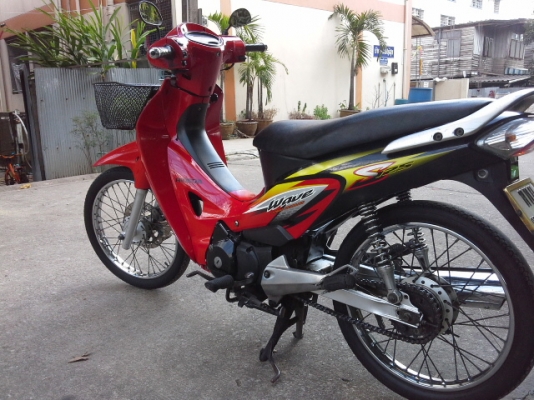 ขายเวฟ125Sสตาทมือปี47กุญแจใหญ่