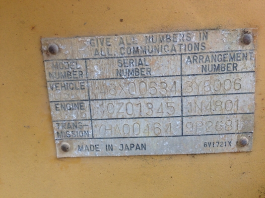 ขายแทรกเตอร์CAT D5B รถสวยพร้อมใช้เอกสารเล่มเบียนราคาถูก