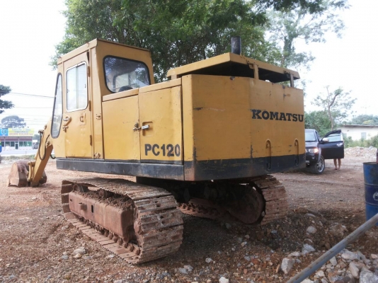 ขายแม็กโครKoMATSU 120-1รถสวยพร้อมใช้ตัวเดินเดิม