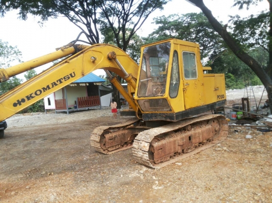 ขายแม็กโครKoMATSU 120-1รถสวยพร้อมใช้ตัวเดินเดิม