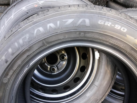 เศษยาง 195 60 15 บริสโตน GR-90 ปี13 ใหม่ๆ