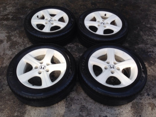 ขายล้อแม็ก honda civic  ขอบ16 พร้อมยางราคาถูกๆ