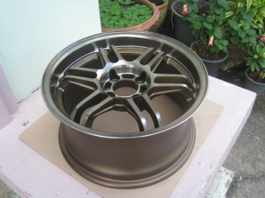 ขายล้อแม็กมือสอง Advanti 15"x7.5" et20 4รู100 สีน้ำตาลหน้าชา สนใจติดต่อเล็กคลองสามครับ (081-3747940)