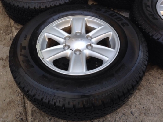 ขายล้อแม็ก all new isuzu MU X ขอบ 16 พร้อมยาง ป้ายแดงถูกๆ