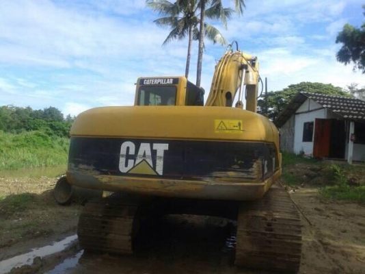 ขายรถแบ็คโฮ CAT 320 C รถสวยพร้อมใช้งาน เอกสารเล่มทะเบียน