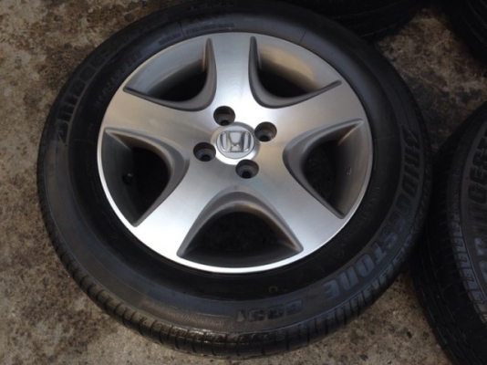 ขายล้อแม็ก honda civic 15 dimension พร้อมยาง ราคาถูกๆ