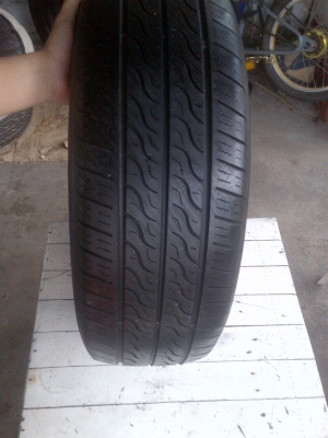 ขายยาง TOYO รุ่น TEO plus made in JAPAN 1คู่ ปี2012 ขนาด205/65/15 สภาพเกิน95\% ดอกแน่นๆ