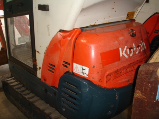 รถขุด Kubota รุ่น: KX36-3 ซีเรียล:563360 ปี:2006 สต๊อกเรา นำเข้ายุโรป