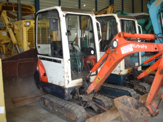 รถขุด Kubota รุ่น: KX36-3 ซีเรียล:563363 ปี:2006 สต๊อกเรา นำเข้ายุโรป