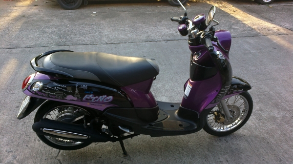 ขาย Fino สีดำม่วง ปี 55 สวยกิ๊บ