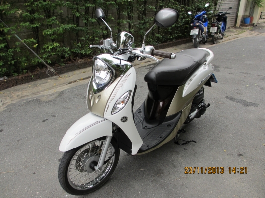 yamaha fino fi 2013 ไมล์ 8xx km.