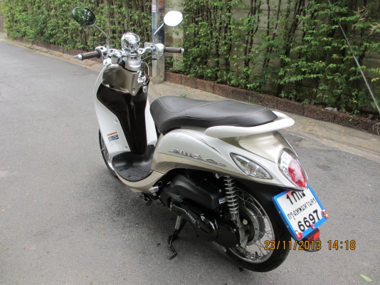 yamaha fino fi 2013 ไมล์ 8xx km.