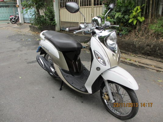 yamaha fino fi 2013 ไมล์ 8xx km.