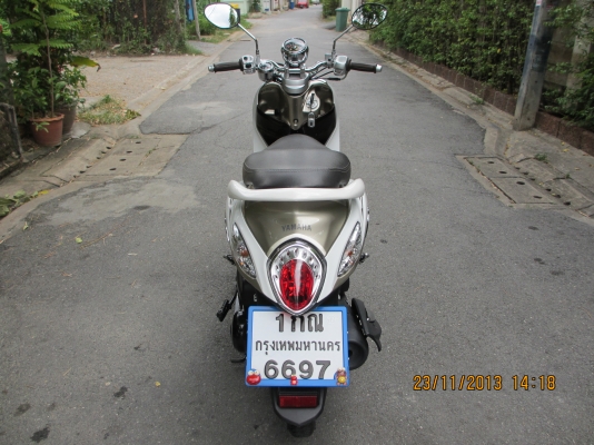 yamaha fino fi 2013 ไมล์ 8xx km.