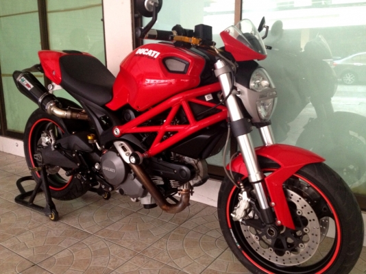 ขาย DUCATI  Monster696 สภาพหล่อๆ ของแต่งเพียบ ราคา 259000 บาท (รับแลก/รับเทริ์น)