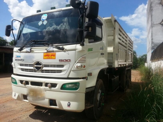 รถฮีโน่ 10 ล้อดั้ม 380 แรงม้า ปี 53  สนใจติดต่อ 081 - 6079515