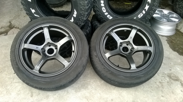 ขายล้อขอบ17พร้อมยาง1 คู่ละ6500