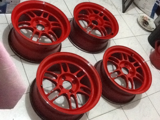 ขายล้อ15 ลายrpf1 หน้า8 หลัง9 มียางขายด้วย