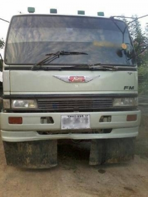 ขายรถบรรทุกสิบล้อดั๊มพ์ HINO 1M เครื่องเดิม 220แรง 2เพลาดั๊มพ์สามมิตร แอร์พร้อม ยางเต็ม ทะเบียนพร้อม