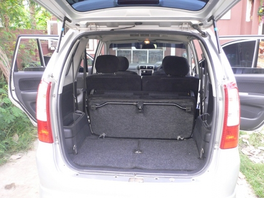 ขายรถครอบครัว TOYOTA AVANZA 1.3 S ตัวTOP Airbag ABS เกียร์ออโต้ ปี2005 สีบรอนซ์ ติดแก๊สหัวฉีด LPG