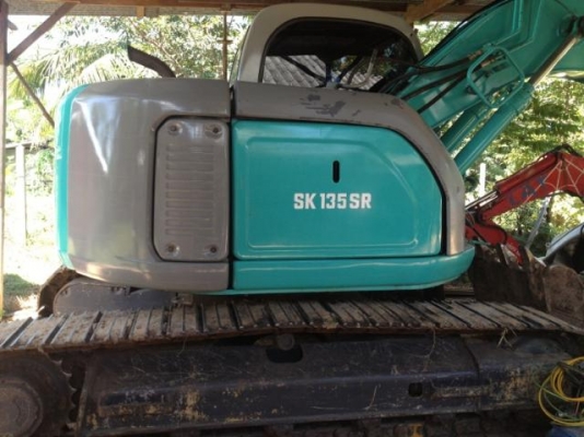 ขายด่วน แม็กโค Kobelco SK135sr Mark6 พร้อมเทลเลอร์ไอ้หลง