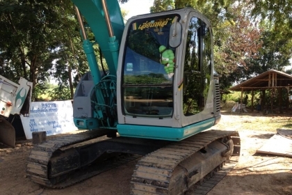 ขายด่วน แม็กโค Kobelco SK135sr Mark6 พร้อมเทลเลอร์ไอ้หลง