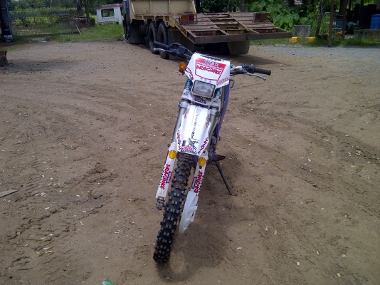 ttr 250 cc ตามสภาพ ซื้อมา ออกทริป 2ครั้ง เลิกขี่แล้วคับ