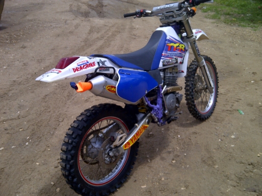 ttr 250 cc ตามสภาพ ซื้อมา ออกทริป 2ครั้ง เลิกขี่แล้วคับ