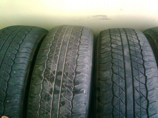 255-70-16  ปี12 สภาพสวยดอกนิ่ม1ชุด 3900(ยังไม่ได้ล้าง)