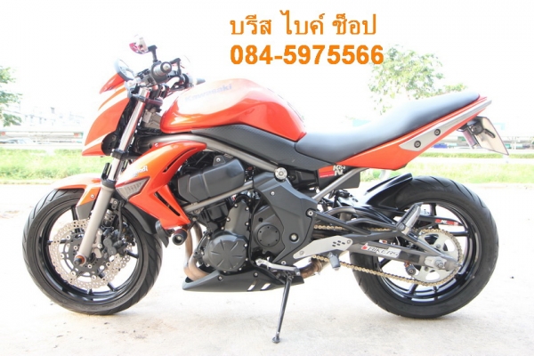 ขาย ER6N 650 ปี09 ทะเบียนพร้อมโอน เครื่องดี ท่อแต่ง