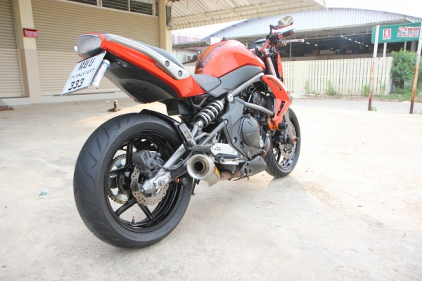 ขาย ER6N 650 ปี09 ทะเบียนพร้อมโอน เครื่องดี ท่อแต่ง