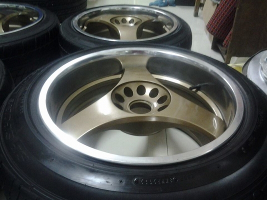 ขายล้อ C- ultra แท้ japan ขอบ17/ 5รู100-114 หน้า8 หลัง10