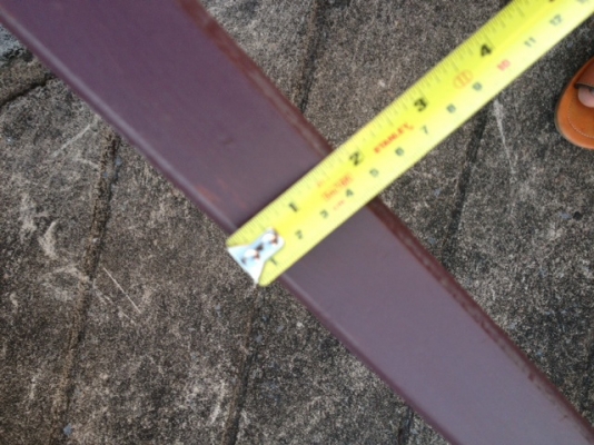 ไม้แดงหน้า 2 นิ้ว