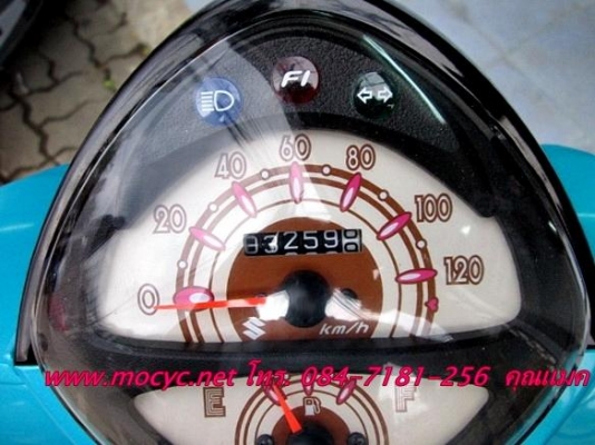 JALATO 999 รุ่นใหม่ ปี 55 สีฟ้าดำ  ไมล์ 3 พันโล หัวฉีดประหยัดน้ำมัน แรงด้วย125 cc. ฟรีค่าโอน 21900