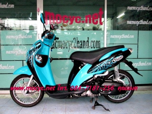 JALATO 999 รุ่นใหม่ ปี 55 สีฟ้าดำ  ไมล์ 3 พันโล หัวฉีดประหยัดน้ำมัน แรงด้วย125 cc. ฟรีค่าโอน 21900