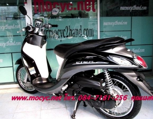 Fino premium สีดำขาวเทา รุ่นใหม่ล่าสุด หัวฉีด รถเดือน ก.ย ปี 56 แค่ 2 เดือน ไมล์ 2พันโล  31900