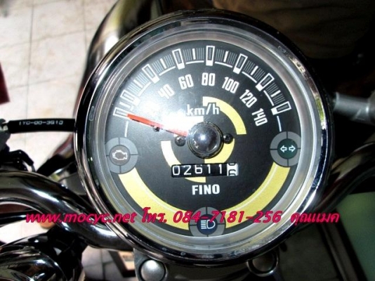 Fino premium สีดำขาวเทา รุ่นใหม่ล่าสุด หัวฉีด รถเดือน ก.ย ปี 56 แค่ 2 เดือน ไมล์ 2พันโล  31900