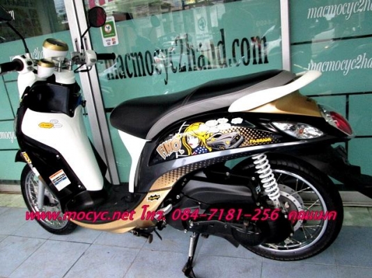 Fino แฟร์ชั่น ปี 56 สี ดำขาวนํ้าตาล รุ่นใหม่ล่าสุด หัวฉีด รถเดือน เม.ย.ไมล์ 3 พันโล  31900