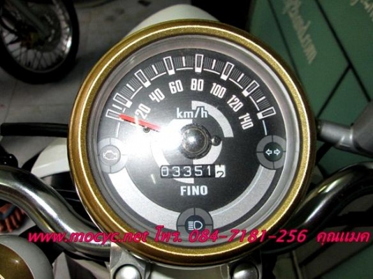 Fino แฟร์ชั่น ปี 56 สี ดำขาวนํ้าตาล รุ่นใหม่ล่าสุด หัวฉีด รถเดือน เม.ย.ไมล์ 3 พันโล  31900