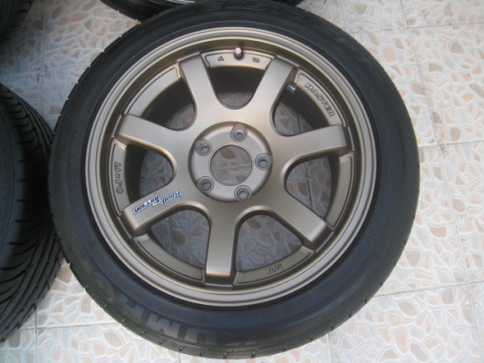 ขายล้อแม็กมือสอง master rt 17"x8" et33 5 รู 114.3 +ยางผลิตสัปดาห์ที่ 17 ปี 11  สนใจติดต่อเล็กคลองสามครับ (081-3747940)