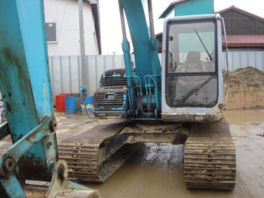 รถขุด Kobelco รุ่น: SK120-3 ซีเรียล:LP-15703 ปี:1997 ชั่วโมง:6939 สต๊อกเรานำเข้าจากยี่ปุ่น