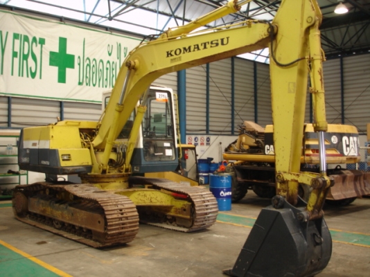 รถขุด Komatsu รุ่น: PC150NHD-5K ซีเรียล:K20019 ปี:2000 สต๊อกเรานำเข้าจากยี่ปุ่น